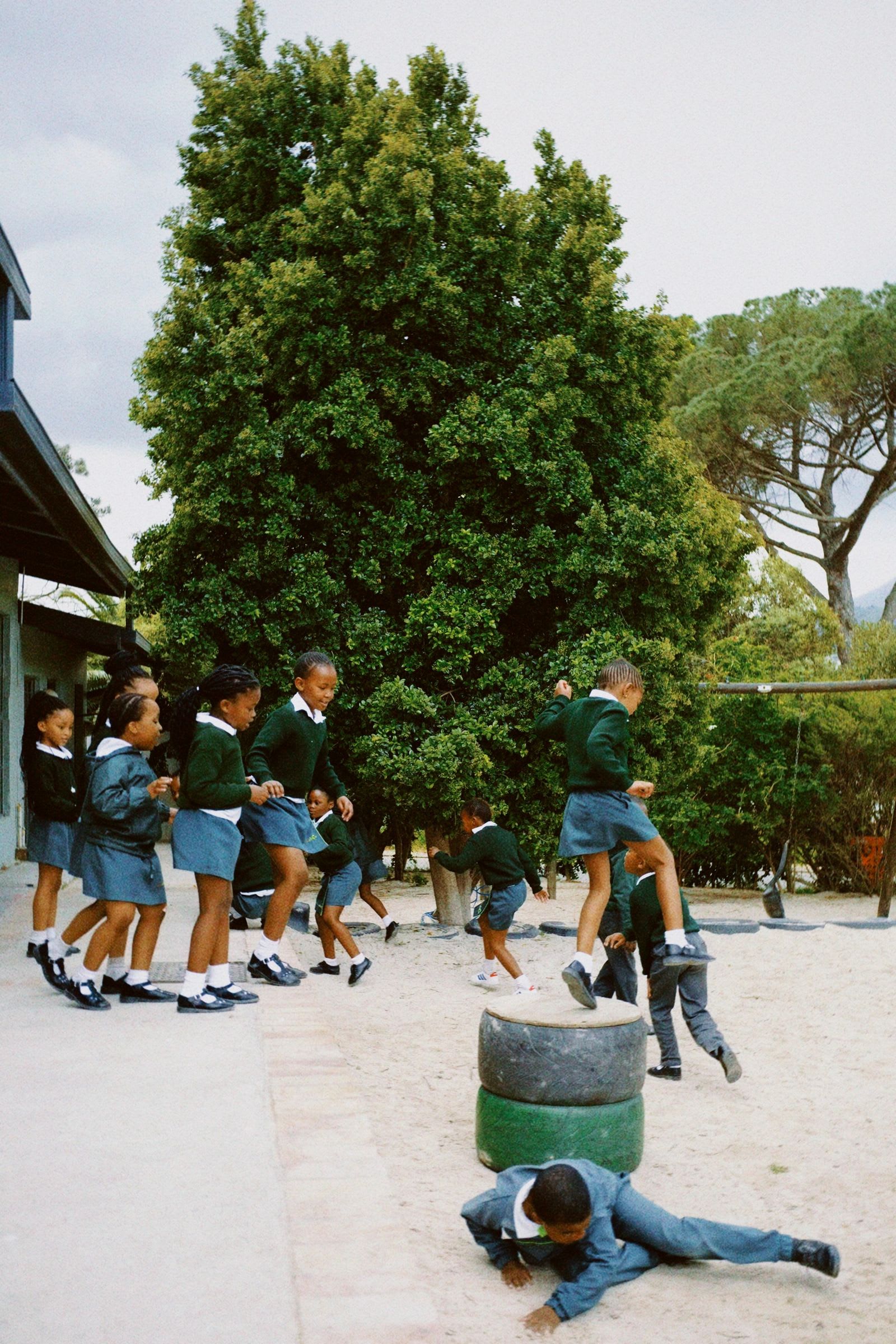 Playground fun at break time