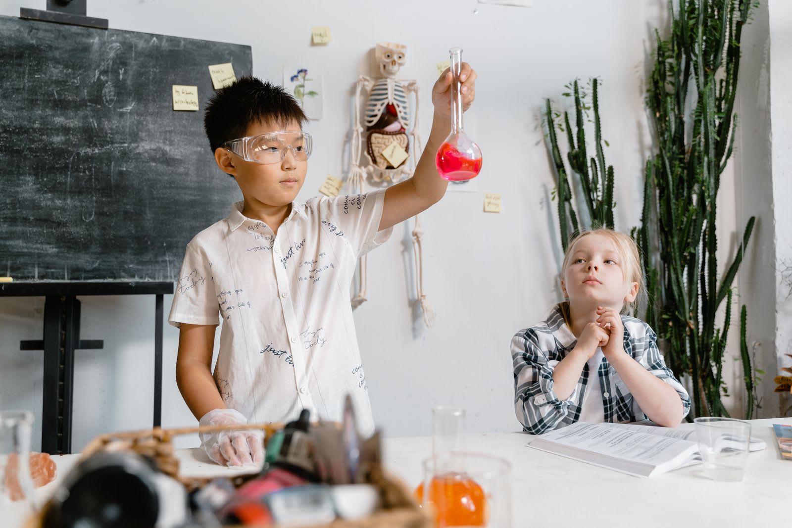Science fair volcano project