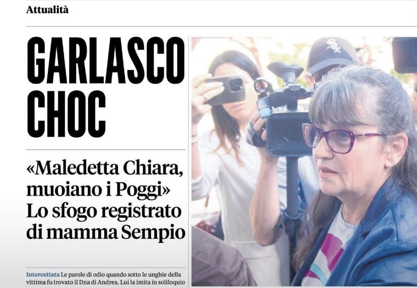Fotografia relativa all’articolo sul caso Garlasco