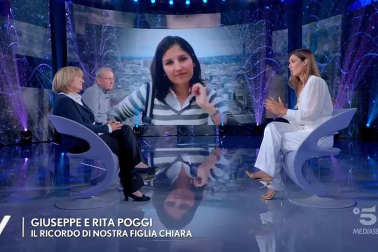 I genitori di Chiara a Verissimo
