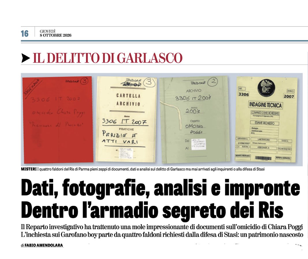 Immagine fornita dalla redazione per la sezione Le carte, però, continuano a parlare