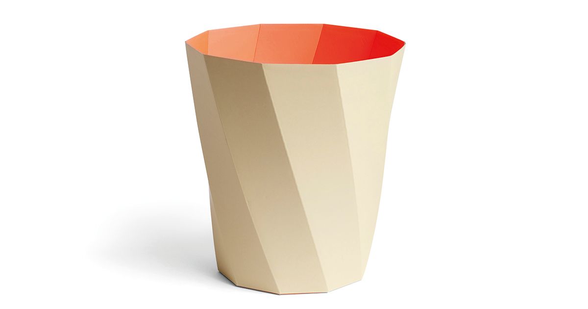 Poubelle à papier Paper - warm beige