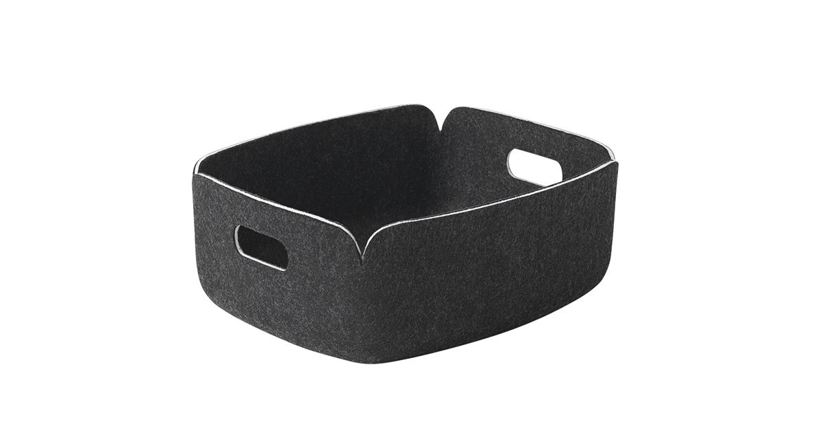 Panier de rangement Restore Tray noir