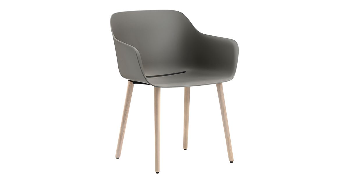 Fauteuil Babila XL pieds bois