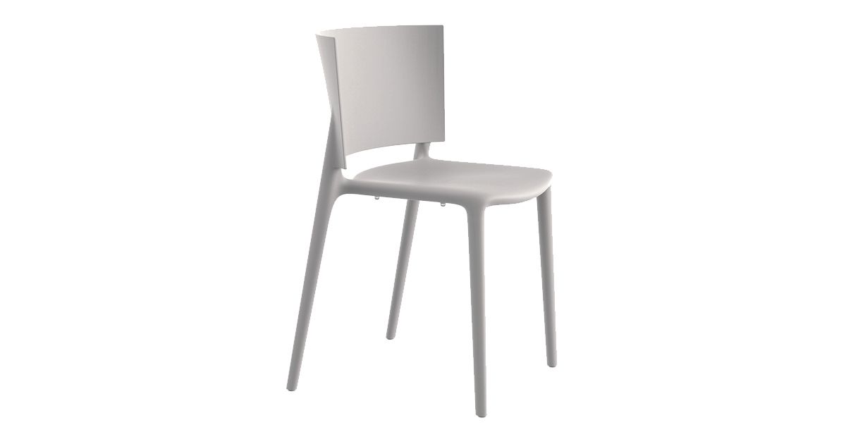 Chaise Africa blanche
