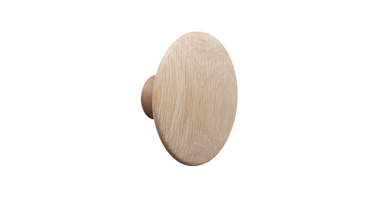 Patère Dot Bois Naturel / M