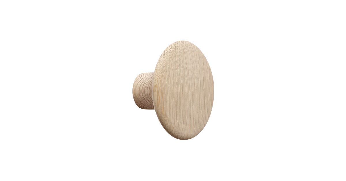 Patère Dot Bois Naturel / S