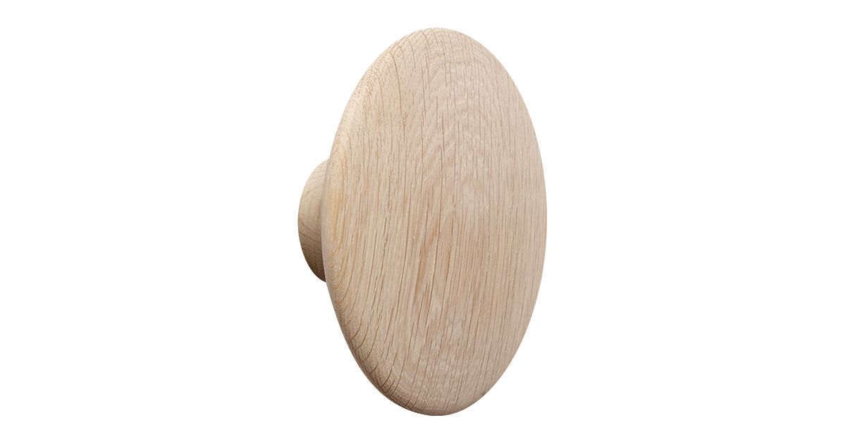 Patère Dot Bois Naturel / L