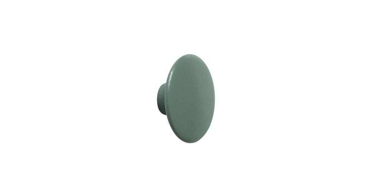 Patère Dot Bois vieux Vert / XS