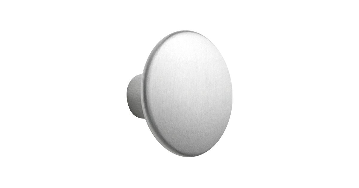 Patère Dot Métal Alu / L