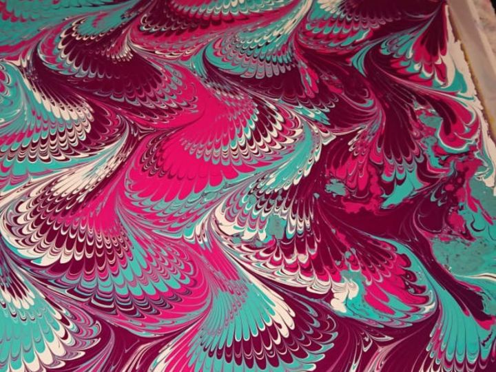 Water Marbling Class with Special Guest MA Art Studio