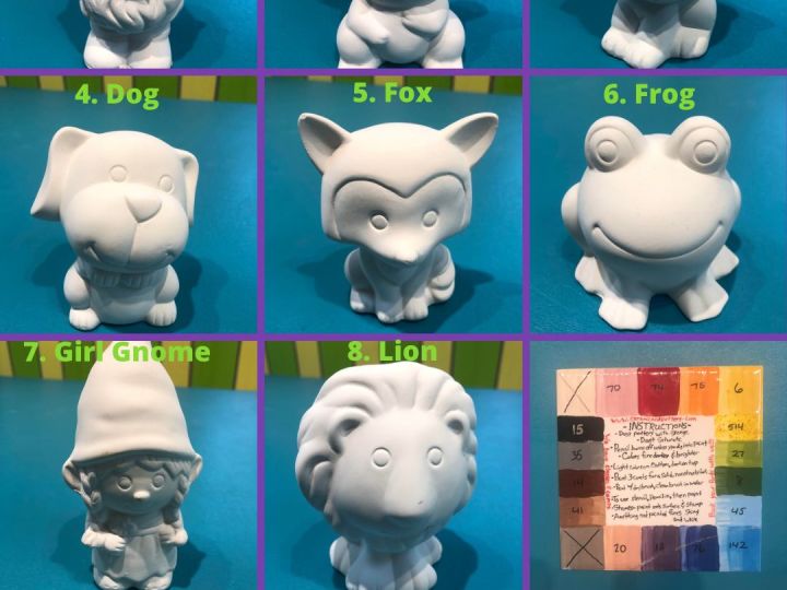 Pottery-to-go Figurines Part 1