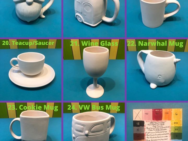 Pottery-to-go Mugs and Cups