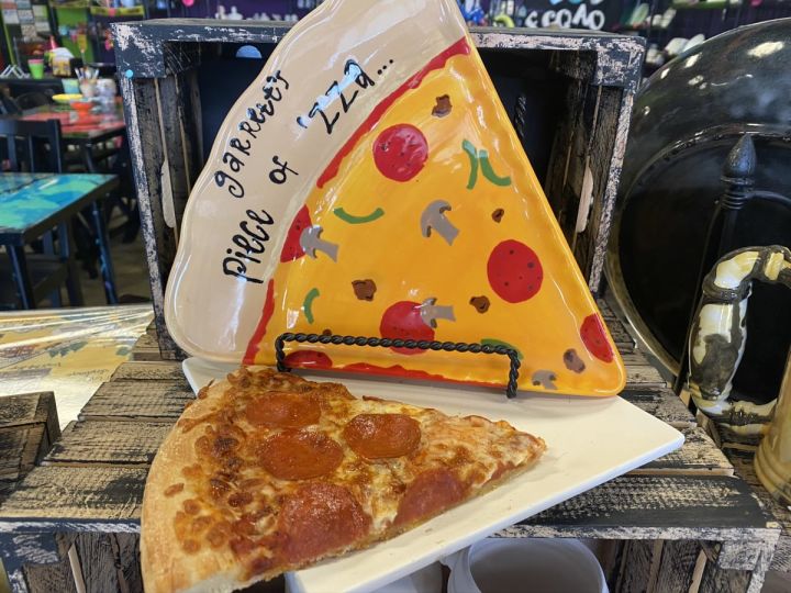 Paint your own Pizza Plate