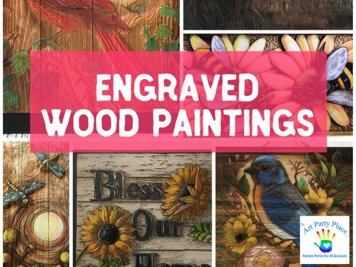 Engraved Wood Painting Class