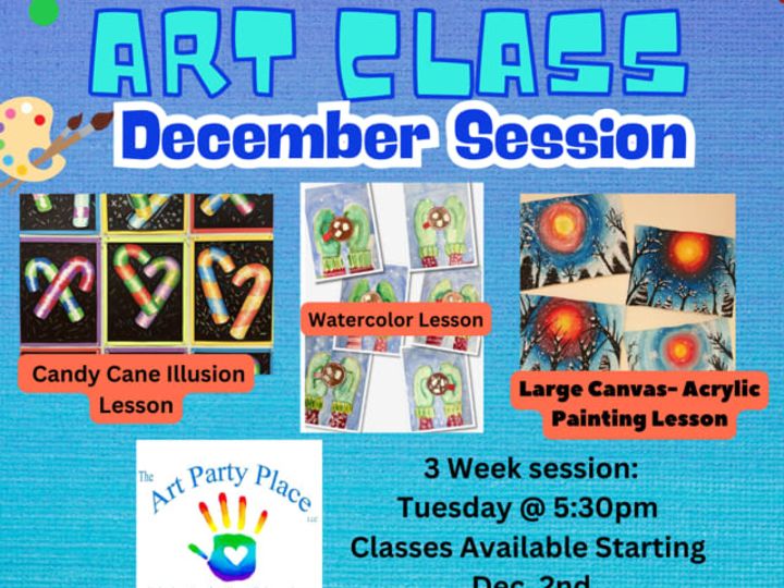 Kids Art Lessons: November Session-TUESDAY NIGHTS