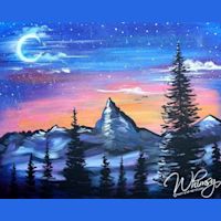 $35- Twilight Mountain