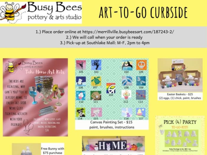 Curbside Pick-Up: Art-To-Go Kits