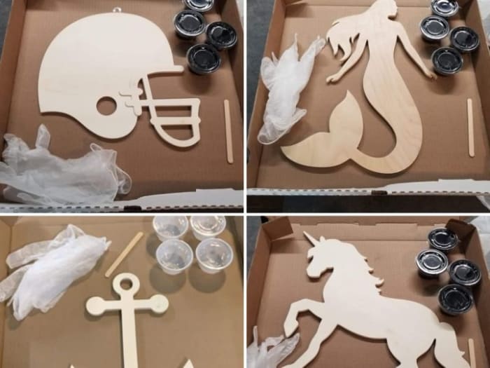 Paint & Pour Create at Home Kit