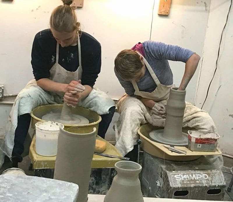 Winter 2024 Adults Pottery Wheel Throw Class (10 weeks)