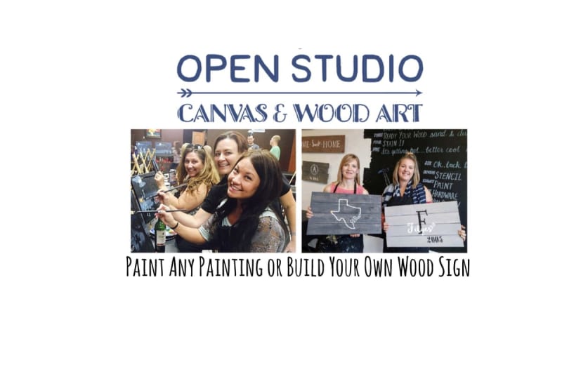 Wood Art Open Studio I Painted That