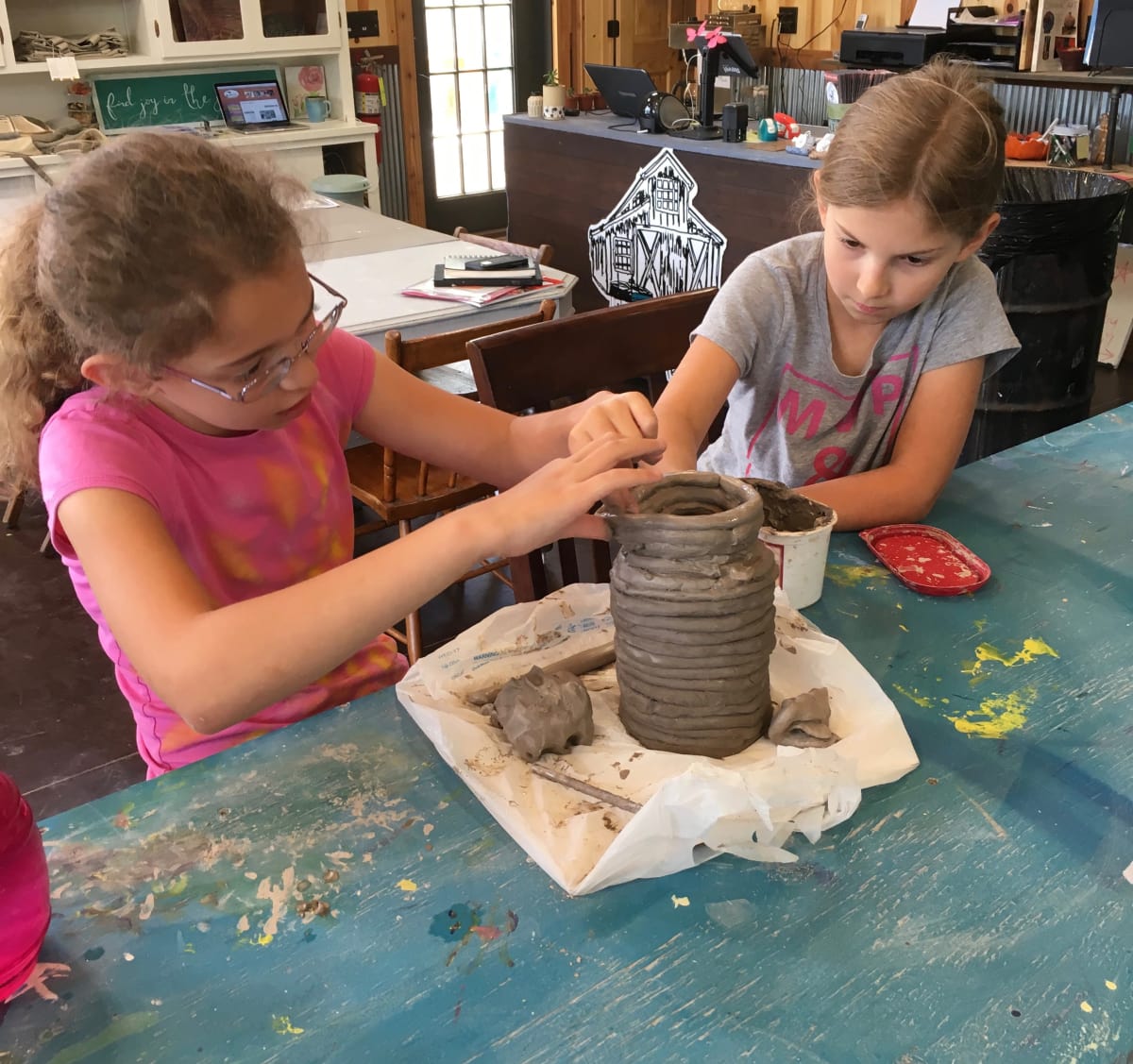 Kids and Clay (3rd grade - 8th grade) - (duplicate) Photo
