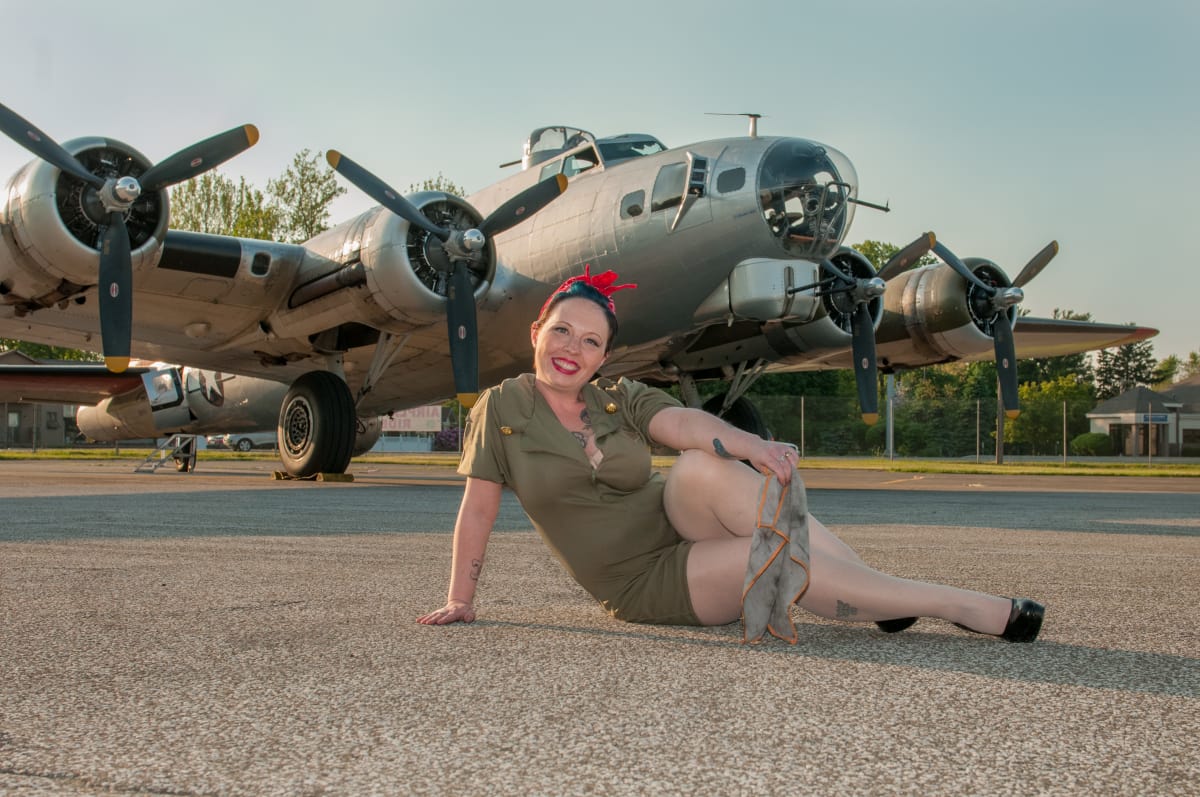 WWII Bomber Session! Photo