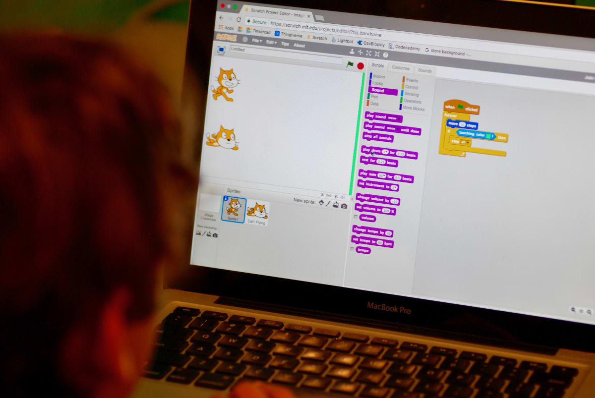 Scratch Lab Workshops (Ages 7 to 12) - Saturdays Photo