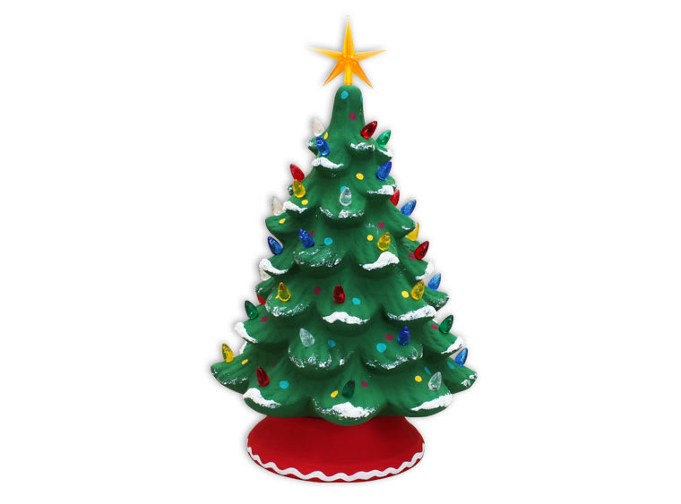 Vintage Christmas Tree Workshop Photo
