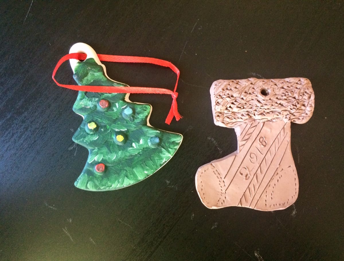 Clay Ornaments for Kids Photo