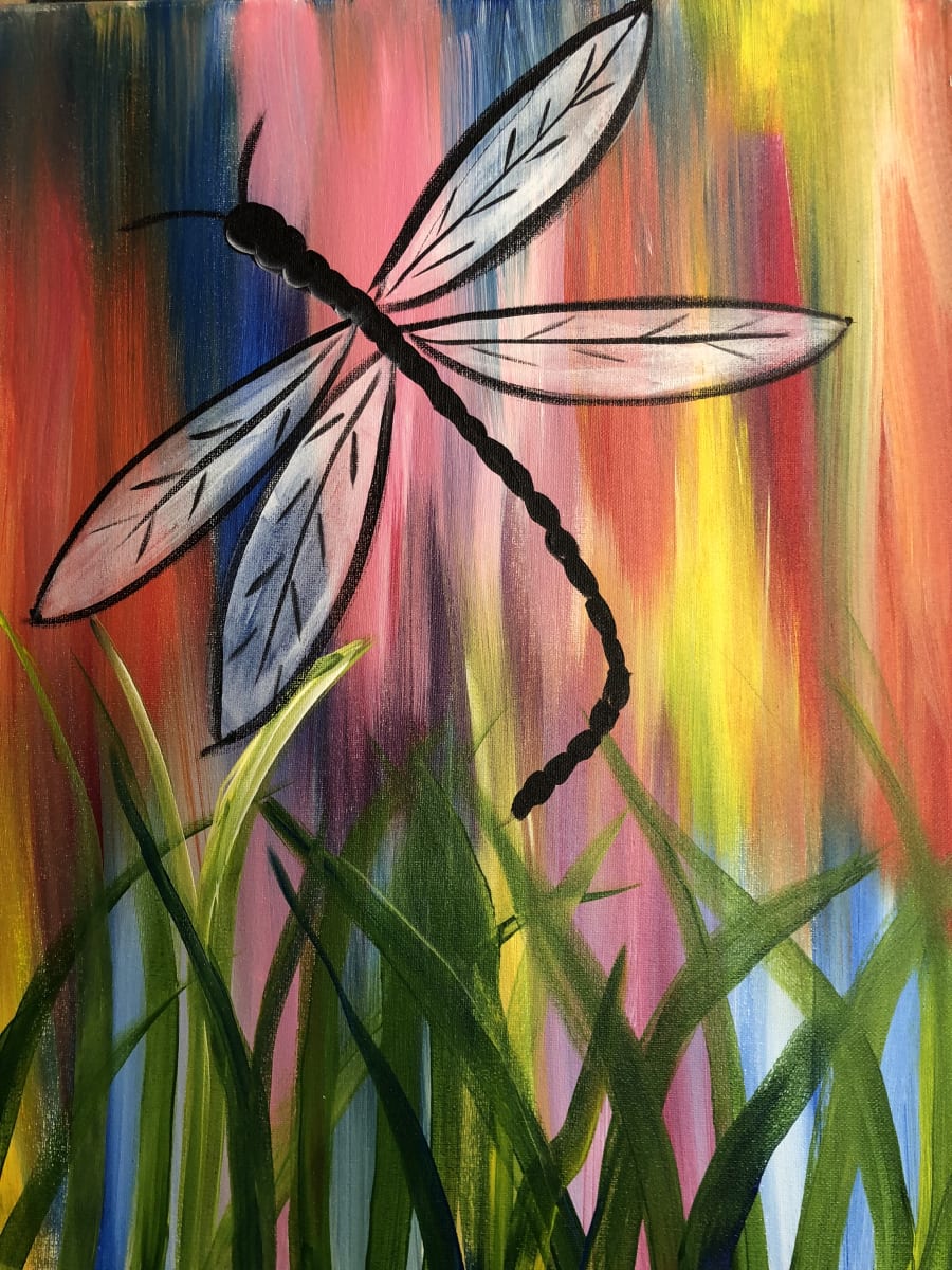 Colorful Dragonfly with Bridget! 👍👍👍 Photo