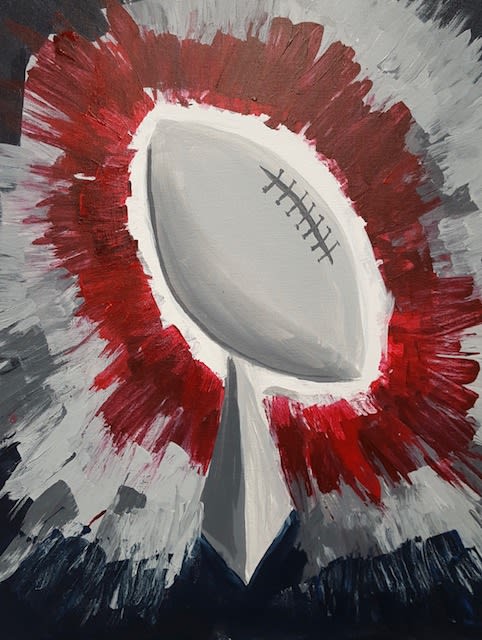 Lombardi Trophy with Lindsay! Photo