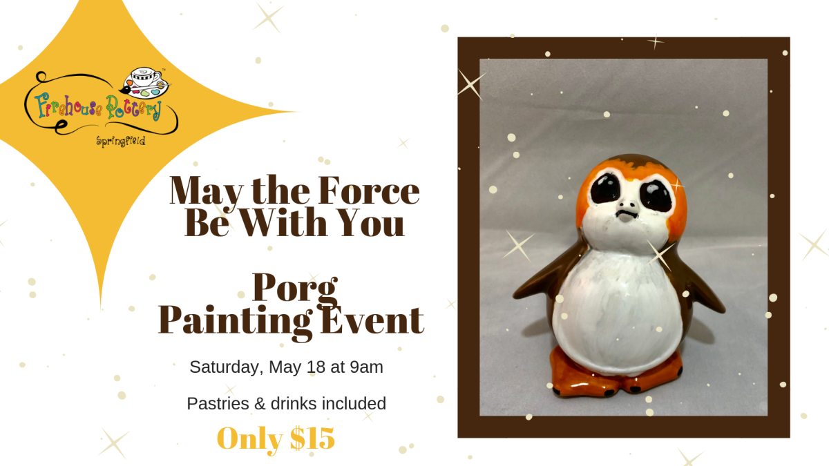 May The Force Be With You Porg Painting Event