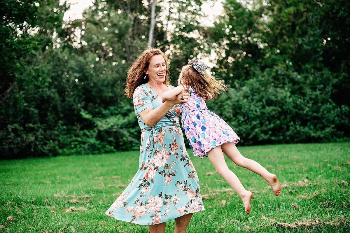 Summer Sunset Mini Session Photo