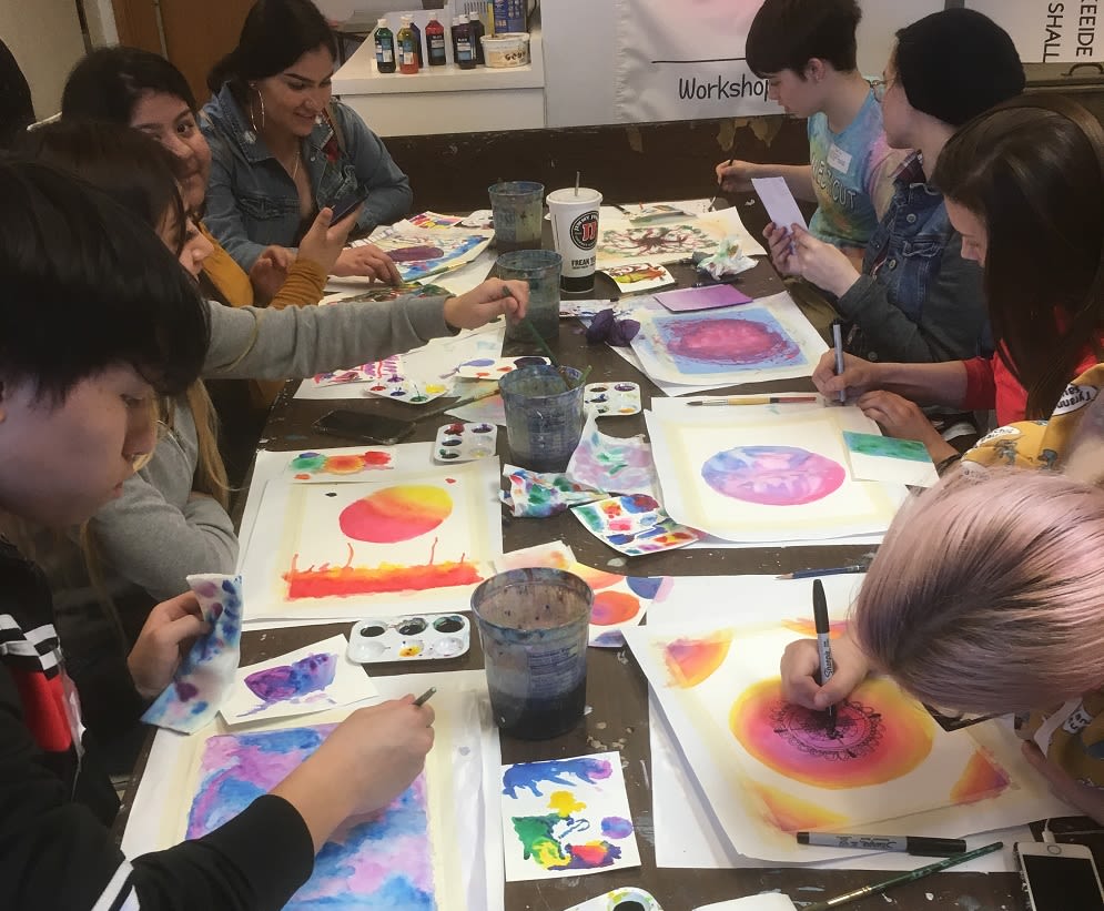 Summer Friday Teen Art Labs Photo