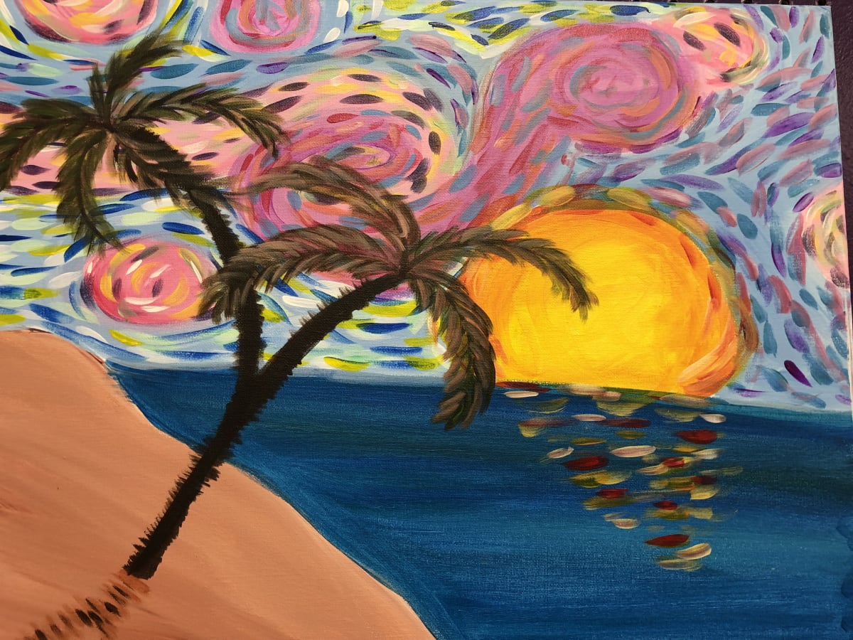 Van Gogh Palms with Bridget! Photo