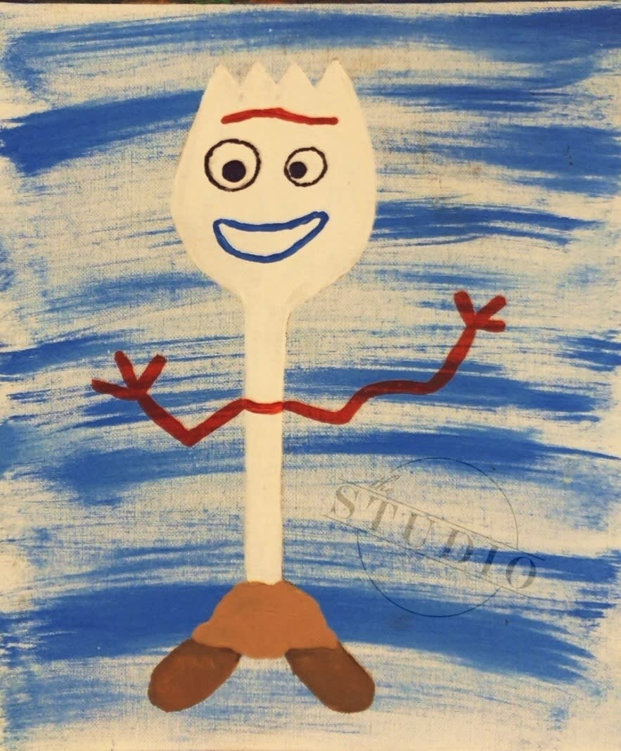 forky painting