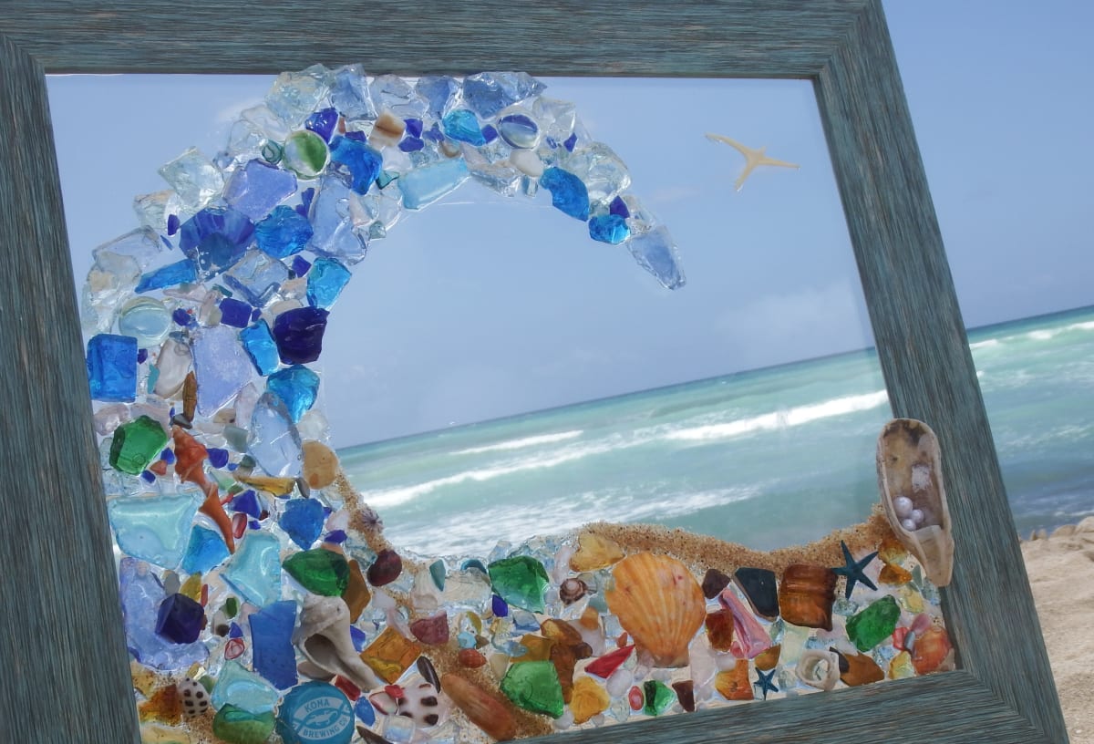 Sea Glass Art ~ Beauty from Old Bottles and the Sea – Seashell Madness