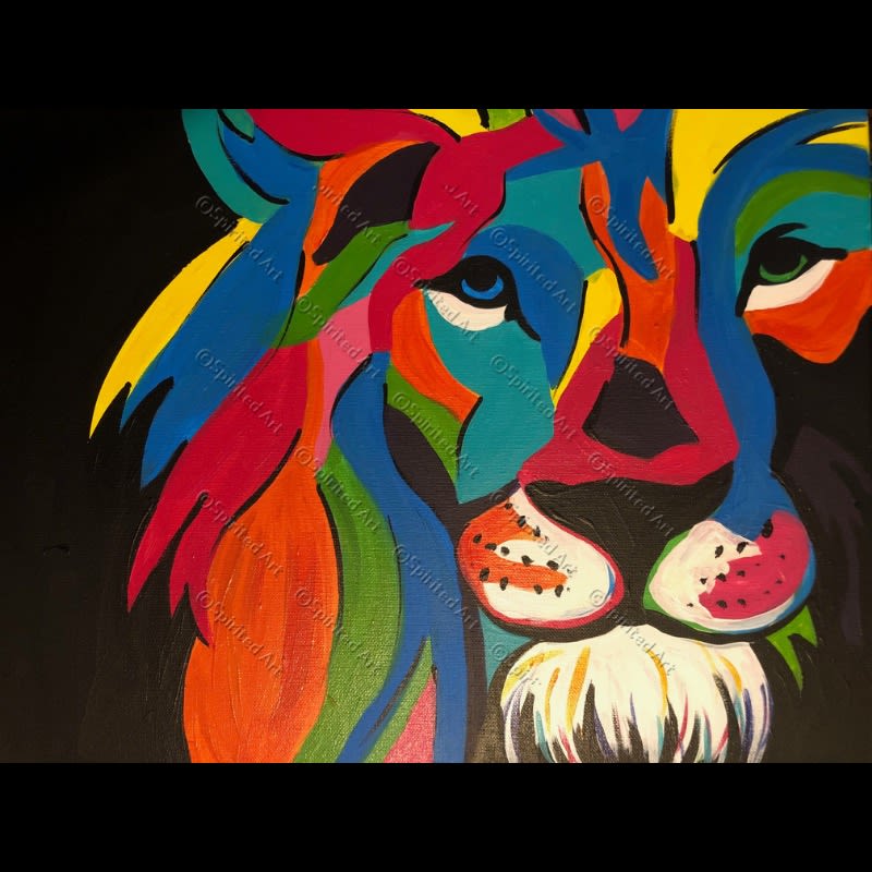 New Pop Art Lion Fundraiser For Ronald Mcdonald House Charities