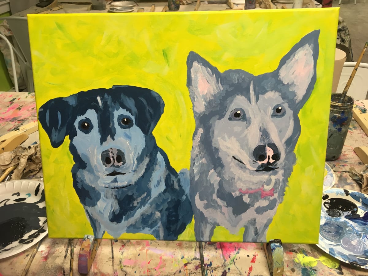 Pet Portraits SNOWDOGS Photo