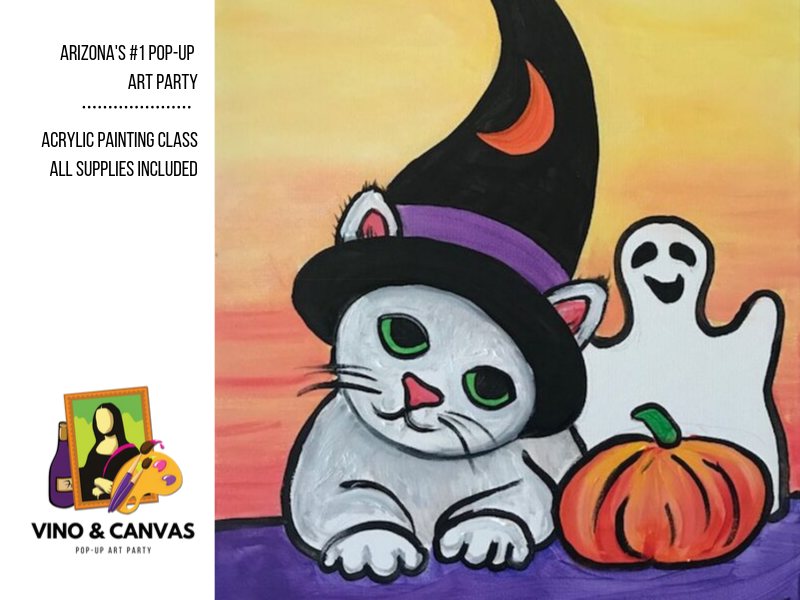 Halloween Cuties Acrylic Painting Class
