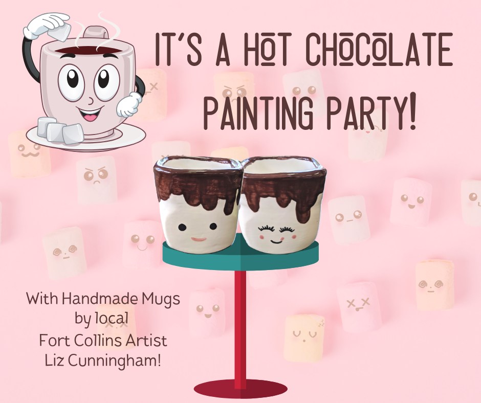 Hot Cocoa Painting Party