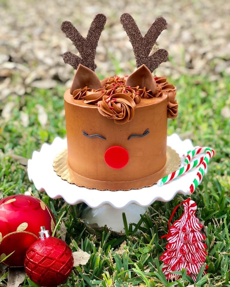 Parent Me Reindeer Cake Decorating