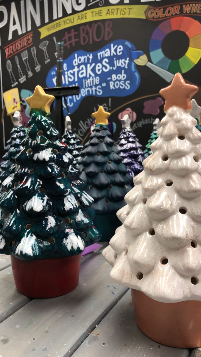 Private Ceramic Tree Party with Niki!👍👍👍 Photo
