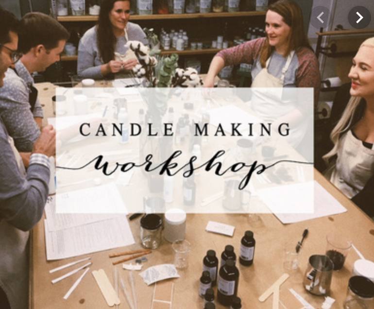 Candle Pouring Workshop (with Taylor) Photo