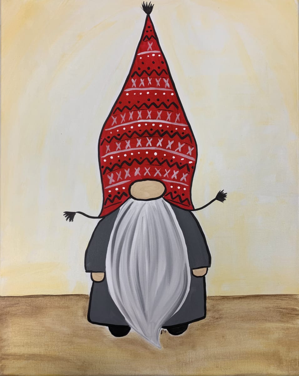 Private Party - FBC Gibsonville - Sip & Paint Class Photo