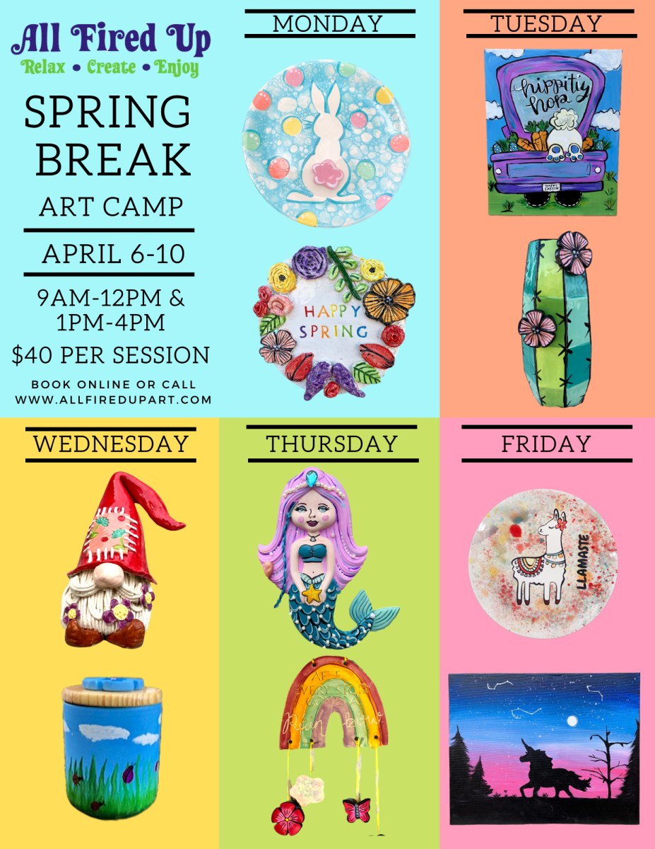 Spring Break Art Camp Alpharetta