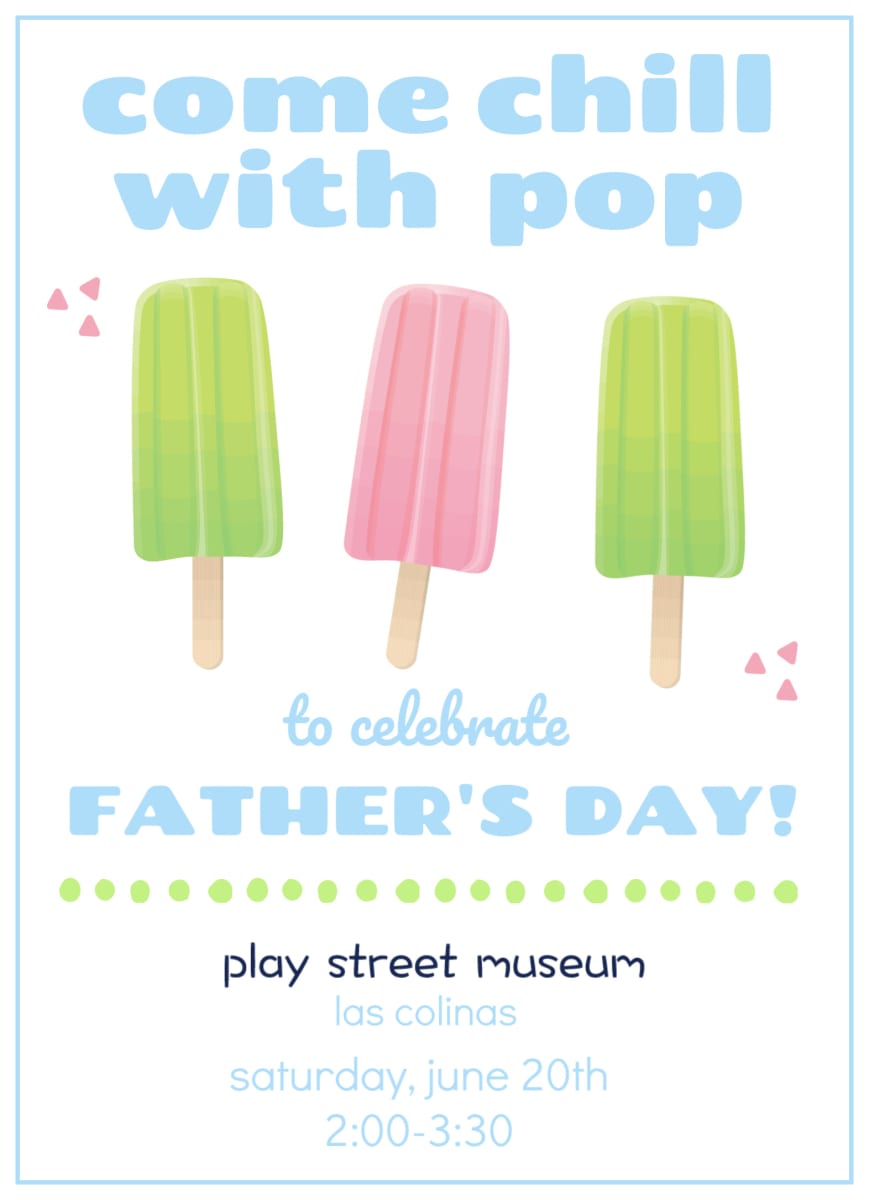 Chill with Pop! - Play Street Museum Las Colinas Photo