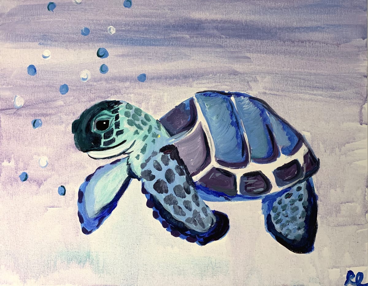 Mimosa Morning: Tiny Turtle with RACHEL Photo