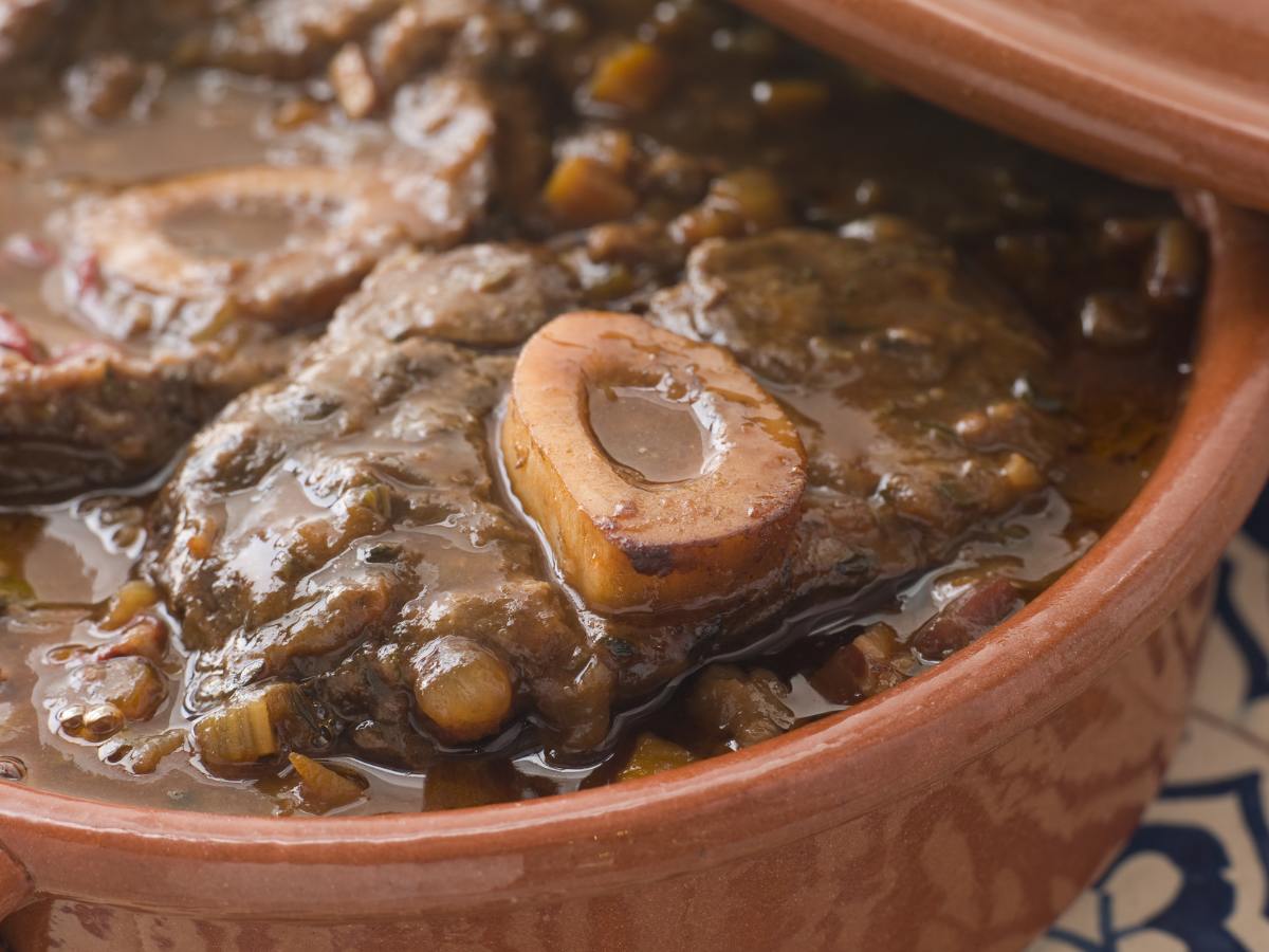 Virtual Cooking Demo: Braised Osso Buco with Polenta Photo